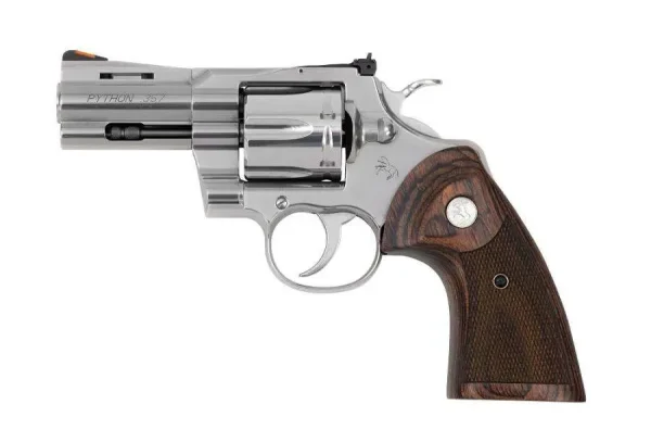 583903-14262241.webp COLT PYTHON STAINLESS REVOLVER 357 MAG 3" 6 RD