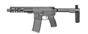 642920-14260938.webp SMITH & WESSON M&P15 5.56 BRACED PISTL 7.75"TB, MLOK FIXED BRACE, 1-30RD MAG