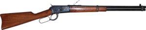 701892-14096292.jpg CIMARRON MODEL 1892 SADDLE RING CARBINE LVR RFL 357MAG 20" COLOR CASE/WALNUT STOCK
