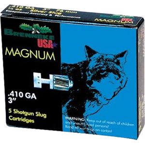 CREATOR: gd-jpeg v1.0 (using IJG JPEG v62), quality = 80 Brenneke Magnum Slugs 410 3 in. 1/4 oz. 5 rd.