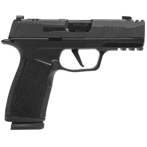 SIG SAUER P365 MACRO COMP 9MM PSTL BLK, 2-17RD MAGS, OPTC RDY, 3.1" BBL COMP'D