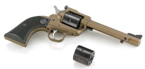 787217-14262311.jpg RUGER SUPER WRANGLER 22LR/WMR 5.5" 6RD BRONZE