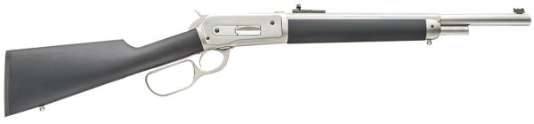 920.355__58962.1693244354.1280.1280.jpg Chiappa Firearms 920.355 1886 Lever Action Kodiak Rifle .45-70 Gov't 18.5" 4+1 Matte Stainless