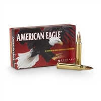 AE223T75-2__71090__02443.1541607657.1280.1280.jpg Federal 223 Rem Ammunition American Eagle AE223T75 75 Grain Full Metal Jacket 20 Rounds