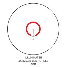 Bushnell AR Optics Illuminated Rifle Scope AR718241 Coated 1-8X Magnification 24mm BDC Reticle Black