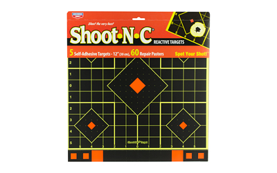 BC34207_2.jpg B/C SHT-N-C 12" SIGHT-IN TRGT 5PK