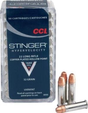 CCI0050-2__25769__46779.1541607582.1280.1280.jpg CCI 22 LR Stinger Hyper Velocity CCI0050 32gr CPHP 50 rounds