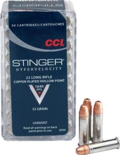 CCI0050-2__25769__46779.1541607582.1280.1280.jpg CCI 22 LR Stinger Hyper Velocity CCI0050 32gr CPHP 50 rounds
