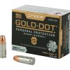 CCI23611GD_1.jpg SPR GOLD DOT 9MM+P 124G HP SB 20/200