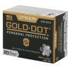 CCI23618GD_3.jpg SPR GOLD DOT 9MM 124GR HP 20/200
