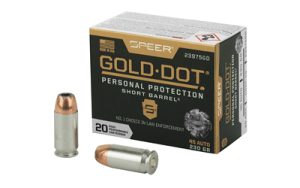 CCI23975GD_1.jpg SPR GOLD DOT 45ACP 230G HP SB 20/200
