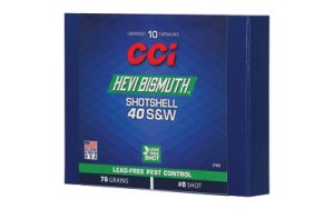 CCI3740B_1.jpg CCI 40S&W BISMUTH SHOTSHELL 10/200