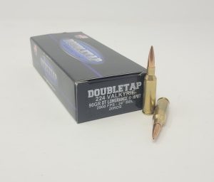DT224VALK90HPBT20__98708.1651763001.1280.1280__90906.1651782064.1280.1280.jpg DoubleTap 224 Valkyrie Ammunition 224V90 90 Grain Hollow Point Boat Tail 20 Rounds