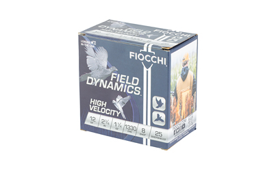 FIOCCHI HV LD 12GA 2.75" #8 25/250