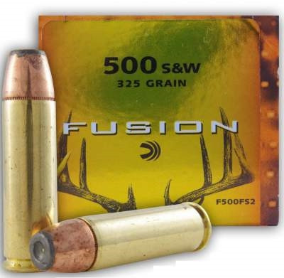 Federal 500 S&W Fusion F500FS2 325 gr 20 rounds