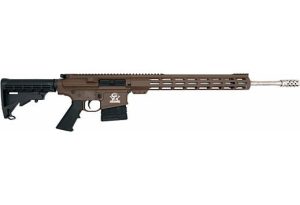 GL1065SSBUK__93080.1697040263.1280.1280.jpg Great Lakes Firearms GL1065SSBUK Semi-Auto Rifle 6.5 Creedmoor 20" 10+1 Stainless Barrel Buck Brown Cerakote