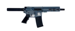 GL15223PBLU__23449.1649865263.1280.1280.jpg Great Lakes Firearms 223 Wylde GL15223PBLU AR-Pistol 7.5" 1:8" Nitride Barrel Blue Titanium Cerakote