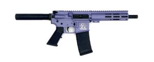 GL15223PORC__21369.1649864595.1280.1280.jpg Great Lakes Firearms 223 Wylde GL15223PORC AR-Pistol 7.5" 1:8" Nitride Barrel Wild Orchid Cerakote