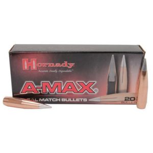 H5165__06563__97459.1714508230.1280.1280.jpg Hornady 50 Cal (.510 Dia) Reloading Bullets 750 Grain 5165 A-Max Match 20 Pieces