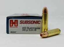 H82247__95874.1582303906.220.290__66076.1600187253.1280.1280.jpg Hornady 450 Bushmaster Ammunition H82247 395 Grain Sub-X Subsonic Ballistic Tip 20 Rounds