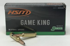 HSM-6.5CREEDMOOR1N__67007__32616.1575321465.1280.1280.jpg HSM 6.5mm Creedmoor Ammunition 65Creedmoor1N 140 Grain SBT GameKing 20 Rounds