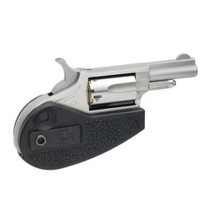 NAA-22LLR-HG__73339.1720551608.1280.1280.jpg North American Arms NAA-22LLR-HG Mini Revolver .22LR 5 Rounds 1.63" SAO Stainless/Holster Grip