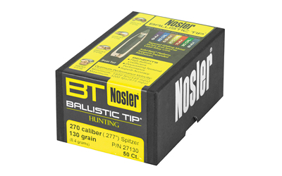 NOSLER 270 CAL 130GR 50CT