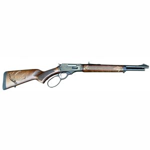 OPP0108_1.jpg Rossi R95 Trapper Deer Edition Rifle 45-70 Govt. 16.5 in. Engraved Rec & Stock 5 rd. BL