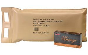 PMC45A-BP_1.jpg PMC BRNZ 45ACP 230GR FMJ 5 BX BP