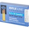 PPUPP6SWF_3.jpg PPU 6.5X55 SWEDISH FMJ 139GR 20/200