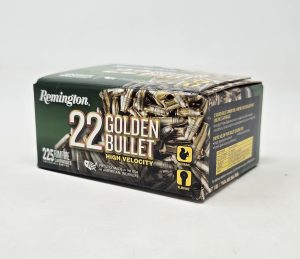 Remington 22LR Golden Bullet Value Pack 36 gr HP 225 rounds