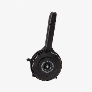 RWBGD4050__38660.1632321243.1280.1280.png Red White Blue Drum Magazine FOR Glock 40 S&W RWBGD4050 BLK 50 Rounder