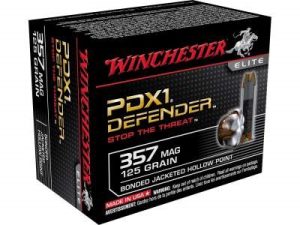 S357MPDB-2__27431__04901.1541607647.1280.1280.jpg Winchester 357 Mag Supreme Elite PDX1 S357MPDB 125 gr Bonded JHP 20 rounds