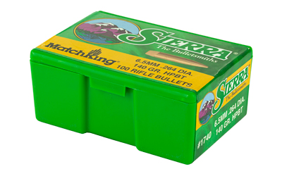 SIERRA MATCHKING .264 140GR 100CT