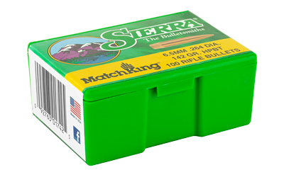 SIERRA MATCHKING .264 142GR 100CT