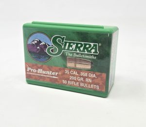 SRAA2800__26907.1738789798.1280.1280.jpg Sierra 35 Cal (.355 Dia) Reloading Bullets Pro Hunter SRAA2800 200 Grain Round Nose Soft Point 50 Pieces