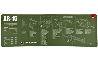 TEKR36-AR15-OD_1.jpg TEKMAT RIFLE MAT AR15 OD GREEN
