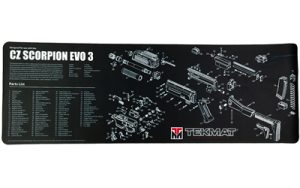 TEKR36-CZSCORPION_1.jpg TEKMAT PSTL MAT FOR CZ SCORPION BLK
