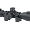 UTG 3-12X44 SWAT CMPCT MDOT W/RINGS