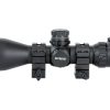 UTG 3-12X44 SWAT CMPCT MDOT W/RINGS