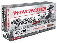 X2506DS__86584.1534442496.220.290__35788.1541607737.1280.1280.jpg Winchester 25-06 Rem Ammunition Deer Season XP X2506DS 117 Grain Extreme Point 20 Rounds
