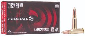 FDR 7.62X39 124GR AE FMJ 20RD