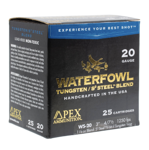 http3A2F2Fwww2.hicksinc.com2Fimage22F02782FWS20-475.png APEX 20G TSS/S3 STL 1-1/8OZ 3" 25RD
