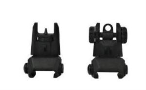 https3A2F2Fmedia.chattanoogashooting.com2Fimages2Fproduct2FAKATISIGHTSETP2FAKATISIGHTSETP.jpg ATI Tactical Flip Up Front & Rear Back Up Sight - Polymer
