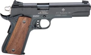 https3A2F2Fmedia.chattanoogashooting.com2Fimages2Fproduct2FAKGERG2210M12FAKGERG2210M1_1.jpg ATI GSG M1911 Handgun .22 LR 10rd Magazine 5" Barrel Wood Grips Threaded Barrel