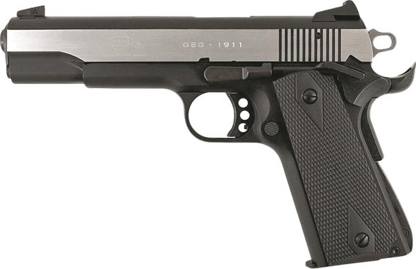 https3A2F2Fmedia.chattanoogashooting.com2Fimages2Fproduct2FAKGERG2210M1911S2FAKGERG2210M1911S.jpg ATI GSG M1911 HGA 22LR 5" BL W/ POLISHED SLIDE & BLK GRIP 10RD