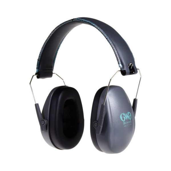 https3A2F2Fmedia.chattanoogashooting.com2Fimages2Fproduct2FAN23192FAN2319.jpg Allen Girls With Guns Assure Low-Profile Earmuffs Gray/Teal/Black -NRR 23db