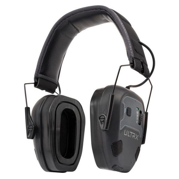 https3A2F2Fmedia.chattanoogashooting.com2Fimages2Fproduct2FAN41092FAN4109-1.jpg Allen ULTRX Bionic Fuse Bluetooth Electronic Earmuff 22dB Midnight Grey