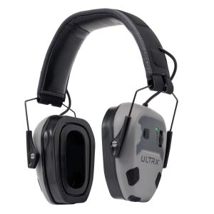 https3A2F2Fmedia.chattanoogashooting.com2Fimages2Fproduct2FAN41442FAN4144-1.jpg Allen ULTRX Bionic Fuse Bluetooth Electronic Ear Muffs 22dB Cement Grey