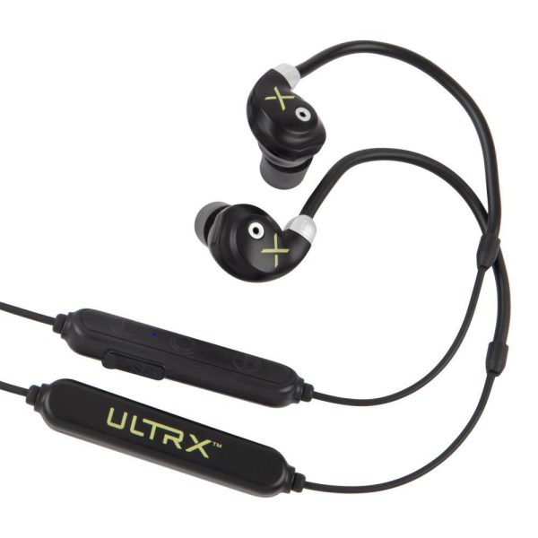 https3A2F2Fmedia.chattanoogashooting.com2Fimages2Fproduct2FAN41592FAN4159-1.jpg Allen ULTRX Bionic Fuse Bluetooth Around the Neck Electronic Ear Buds 26dB Black